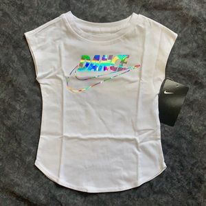 NWT Nike Dance Swoosh Modern Tee